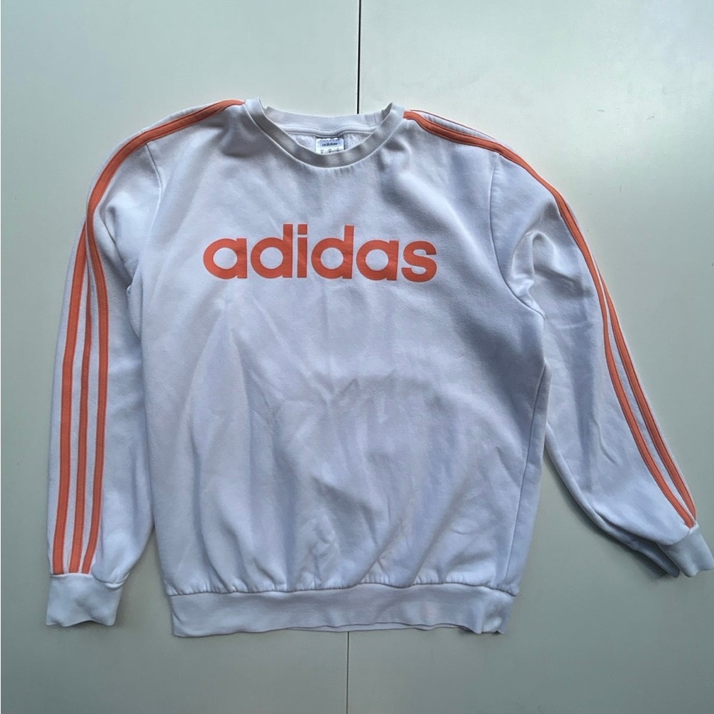 Adidas striped orange hoodie #adidas #adidashoodie #hoodie #adida
